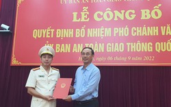 Phó Cục trưởng CSGT vừa được bổ nhiệm làm Phó CVP Uỷ ban ATGT quốc gia là ai? 