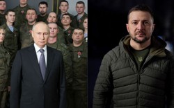 Tổng thống Putin và Zelensky khác biệt trong bài phát biểu năm mới