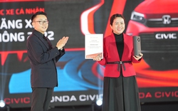 Honda Civic nhận Giải thưởng “Vô lăng Xe phổ thông 2022” tại Car Choice Awards