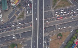 Tuyến đường vành đai trên cao gần 10.000 tỷ ở Hà Nội chính thức thông xe