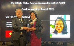 Nữ khoa học toàn châu Á đạt giải Sáng tạo xuất sắc nhất Quỹ Toàn cầu Hitachi 2022 đến từ ĐH Bách khoa TP.HCM