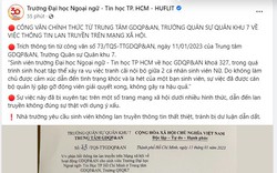 TP.HCM: Xôn xao thông tin nữ sinh viên bị hiếp dâm tập thể tại nơi học quân sự