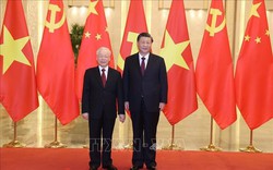 Tổng Bí thư Nguyễn Phú Trọng và Tổng Bí thư, Chủ tịch Trung Quốc Tập Cận Bình trao đổi thư chúc Tết