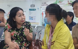 Luật sư Trần Thị Ngọc Nữ thăm hỏi gia đình bé 6 tháng tuổi bị xuất huyết não nghi do bảo mẫu bạo hành