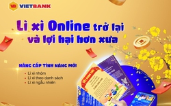 Săn lộc đầu năm với lì xì online trên app Vietbank Digital