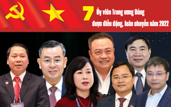 [Infographics] Chân dung những Ủy viên Trung ương Đảng được điều động, luân chuyển năm 2022