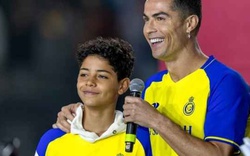 Con trai Ronaldo gây ấn tượng mạnh tại Ả-rập Xê-út