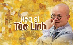 Hoạ sĩ Tào Linh: Mấy chục bức tranh mèo không trùng nhau vì tôi vẽ bằng ý niệm