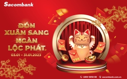 “Đón xuân sang - Ngàn lộc phát” cùng Sacombank