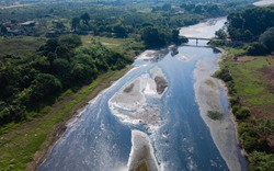 Bốn dòng sông Hà Nội muốn hồi sinh để tăng khả năng thoát nước nhìn từ camera bay