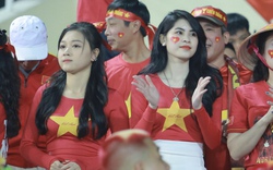 Dàn hot girl "tiếp lửa", sân Mỹ Đình sôi động giúp ĐT Việt Nam thắng ĐT Indonesia