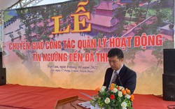 Thái Nguyên: Ban Quản lý cơ sở tín ngưỡng đền Đá Thiên chính thức vào đền hoạt động