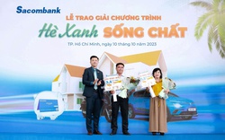 SACOMBANK tổ chức trao giải chương trình khuyến mại "Hè Xanh - Sống Chất"