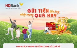 Nữ khách hàng trúng thưởng 500 triệu đồng từ HDBank  trong tháng của "phái đẹp"