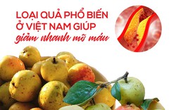 Loại quả phổ biến ở Việt Nam giúp giảm nhanh mỡ máu