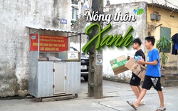 NÔNG THÔN XANH: Thùng rác xanh của "thợ máy U70" đổi thay nếp sống xóm làng