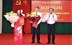 Hải Dương: Trao quyết định cho tân Chủ tịch Hội Nông dân tỉnh và Bí thư Huyện uỷ Thanh Hà