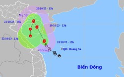 Tin bão số 5 khẩn cấp: Bão số 5 giật cấp 10, cách đất liền khu vực Quảng Trị-Thừa Thiên Huế khoảng 200km