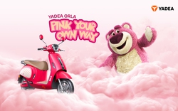 Xe máy điện Yadea Gấu Dâu Disney Lotso ra mắt, phiên bản dành cho phái đẹp