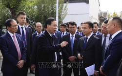 Chủ tịch nước thăm mô hình xây dựng nông thôn mới ở Trung Quốc