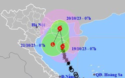 Bão số 5 tiếp tục mạnh thêm, ngày mai (20/10) miền Bắc đón không khí lạnh