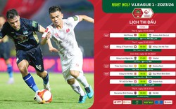 Lịch phát sóng trực tiếp vòng 1 V.League 2023/2024: Duyên nợ!