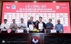 Kết quả bốc thăm xếp lịch thi đấu giải bóng đá Nữ Vô địch Quốc gia 2023