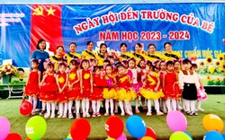 Trường mầm non Hòa Lộc được công nhận lại chuẩn quốc gia mức độ 1