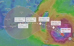 Tin bão mới nhất: Bão Koinu đang đạt cường độ rất mạnh, sắp vào biển Đông trở thành bão số 4