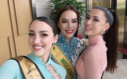 Hoa hậu Lê Hoàng Phương mặc áo dài đẹp tựa nàng thơ giữa dàn đối thủ "đáng gờm" tại Miss Grand International 2023