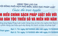 Lào Cai: Phát động Cuộc thi “Tìm hiểu chính sách, pháp luật đối với đồng bào dân tộc thiểu số và miền núi”