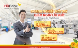 HDBank ưu đãi lãi suất hấp dẫn cho khách hàng doanh nghiệp mới vay