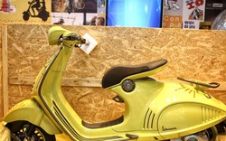 Cận cảnh xe tay ga Vespa giá hơn 400 triệu đồng ở Việt Nam