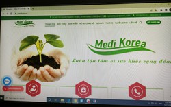 Dược phẩm MEDI KOREA bán sản phẩm trên trang web "chui"