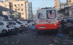 Quân đội Israel cho nổ tung tầng hầm Bệnh viện Shifa ở Gaza