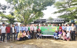 Cán bộ, hội viên nông dân Đà Nẵng tham quan mô hình nuôi sâu canxi