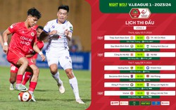 Lịch phát sóng trực tiếp vòng 3 V.League 2023/2024: Không khoan nhượng