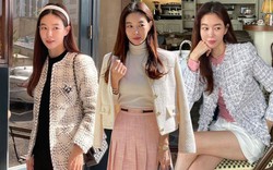 10 cách diện đồ vải tweed trẻ trung theo gợi ý của blogger thời trang Hàn Quốc 