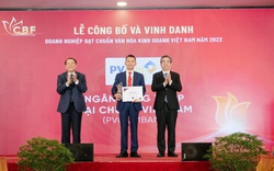 PVcomBank được vinh danh là “Doanh nghiệp đạt chuẩn văn hóa kinh doanh Việt Nam”