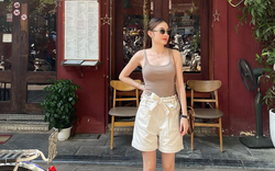 “Đệ nhất hot girl Lào” khoe dáng, nổi bần bật trên đường phố Hà Nội