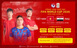 Vé xem ĐT Việt Nam vs ĐT Iraq giá bao nhiêu?