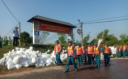 Diễn tập xử lý một số tình huống trong công tác phòng, chống thiên tai tại huyện Mê Linh (Hà Nội)