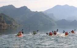 Hòa Bình: Đà Bắc sắp tổ chức đua thuyền Kayak