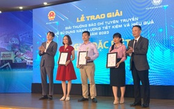 Trao giải báo chí viết về sử dụng năng lượng tiết kiệm, hiệu quả 2023