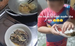 Kinh hãi clip cho trẻ ăn thằn lằn chữa hen trên TikTok: Bác sĩ cảnh báo