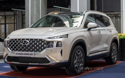 Giá xe Hyundai Santa Fe lăn bánh tháng 12/2023: Giảm không "phanh" cùng ưu đãi tháng cuối 50% trước bạ