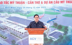 Thủ tướng Chính Phủ Phạm Minh Chính cắt băng khánh thành Dự án đầu tư xây dựng mở rộng Cảng hàng không Điện Biên 