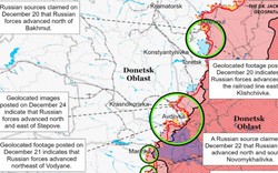 ISW thừa nhận Nga đạt được bước tiến gần Avdiivka và Kreminna