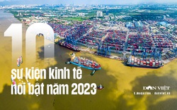 10 sự kiện kinh tế nổi bật năm 2023