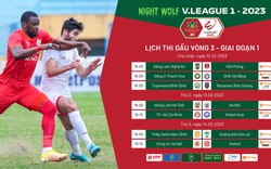 Lịch phát sóng trực tiếp vòng 3 V.League 2023: "Nóng" derby CLB CAHN - Viettel